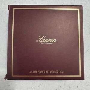 Ralph Lauren Vintage All Over Powder/Talc W/ PuffLarge 4.5oz 127g NEW unopened.